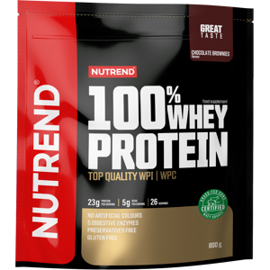 NUTREND 100% Whey Protein Čokoládové Brownies 800 g NUTREND 100% Whey Protein Čokoládové Brownies 800 g