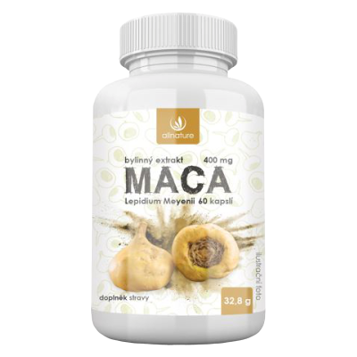ALLNATURE Maca bylinný extrakt 60 kapsúl ALLNATURE Maca bylinný extrakt 60 kapsúl