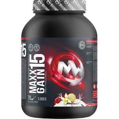MAXXWIN Maxx gain 15 vanilka 3500 g MAXXWIN Maxx gain 15 vanilka 3500 g