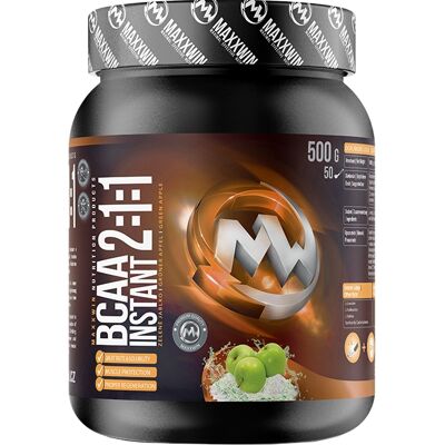 MAXXWIN BCAA 2:1:1 Instant zelené jablko 500 g MAXXWIN BCAA 2:1:1 Instant zelené jablko 500 g