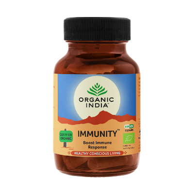 ORGANIC INDIA Immunity EN 60 kapsúl ORGANIC INDIA Immunity EN 60 kapsúl