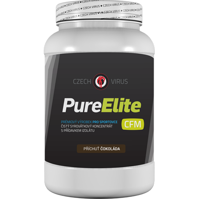CZECH VIRUS Pure Elite CFM Čokoláda 1000 g CZECH VIRUS Pure Elite CFM Čokoláda 1000 g