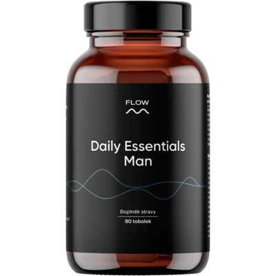 FLOW Daily Essentials Man 90 tvrdých kapsúl FLOW Daily Essentials Man 90 tvrdých kapsúl