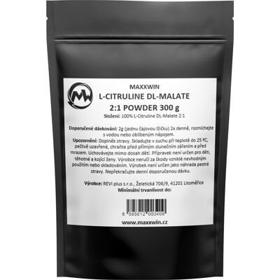 MAXXWIN L-Citrulline DL-Malate 300 g MAXXWIN L-Citrulline DL-Malate 300 g