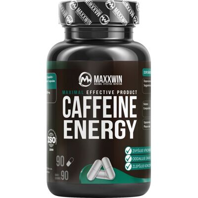 MAXXWIN Caffeine Energy 90 kapsúl MAXXWIN Caffeine Energy 90 kapsúl