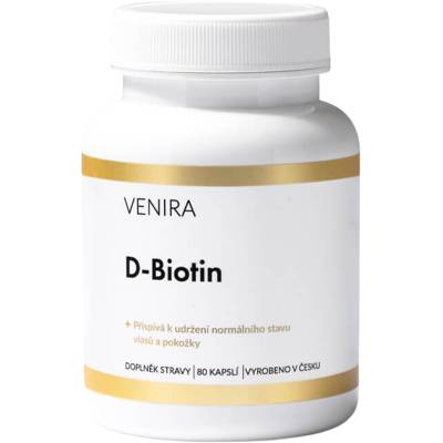 VENIRA D-Biotin 80 kapsúl VENIRA D-Biotin 80 kapsúl