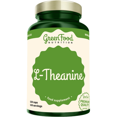 GREENFOOD NUTRITION L-Theanine 120 kapsúl GREENFOOD NUTRITION L-Theanine 120 kapsúl