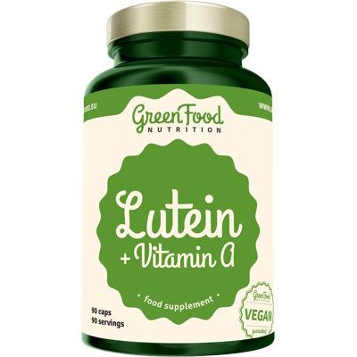 GREENFOOD NUTRITION Lutein+Vitamin A 90 kapsúl GREENFOOD NUTRITION Lutein+Vitamin A 90 kapsúl