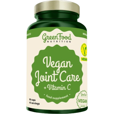 GREENFOOD NUTRITION Vegan Joint Care + Vitamin C 60 kapsúl GREENFOOD NUTRITION Vegan Joint Care + Vitamin C 60 kapsúl