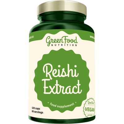 GREENFOOD NUTRITION Reishi Extract 120 kapsúl GREENFOOD NUTRITION Reishi Extract 120 kapsúl