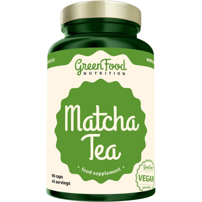 GREENFOOD NUTRITION Matcha Tea 90 kapsúl GREENFOOD NUTRITION Matcha Tea 90 kapsúl