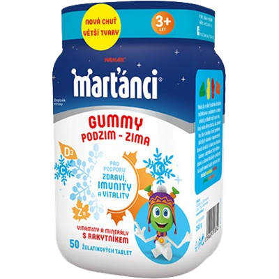 WALMARK Walmark Gummy jeseň-zima 50 tabliet WALMARK Walmark Gummy jeseň-zima 50 tabliet