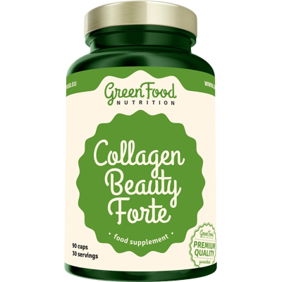 GREENFOOD NUTRITION Collagen Beauty Forte 90 kapslí GREENFOOD NUTRITION Collagen Beauty Forte 90 kapslí