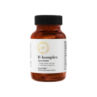 ECCE VITA Liposomálny b - komplex 30 kapsúl ECCE VITA Liposomálny b - komplex 30 kapsúl