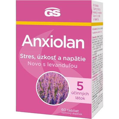 GS Anxiolan s levanduľou 60 tabliet GS Anxiolan s levanduľou 60 tabliet