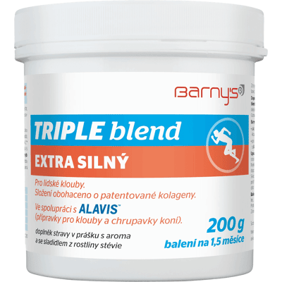 BARNY'S TRIPLE blend EXTRA SILNÝ s arómou a sladidlom 200 g BARNY'S TRIPLE blend EXTRA SILNÝ s arómou a sladidlom 200 g