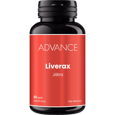 ADVANCE Liverax - pečeň 60 kapsúl ADVANCE Liverax - pečeň 60 kapsúl