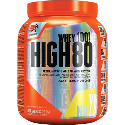 EXTRIFIT High Whey 80 vanilka 1000 g EXTRIFIT High Whey 80 vanilka 1000 g