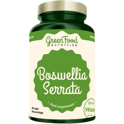 GREENFOOD NUTRITION Boswellia Serrata 60 kapslí GREENFOOD NUTRITION Boswellia Serrata 60 kapslí