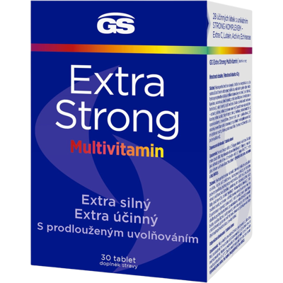 GS Extra Strong Multivitamin 30 tabliet GS Extra Strong Multivitamin 30 tabliet