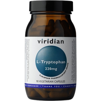 VIRIDIAN L-Tryptophan 220 mg, 90 kapslí VIRIDIAN L-Tryptophan 220 mg, 90 kapslí