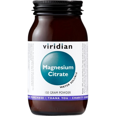 VIRIDIAN Magnesium Citrate Powder 150 g VIRIDIAN Magnesium Citrate Powder 150 g