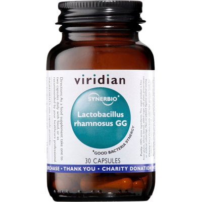 VIRIDIAN Synerbio Lactobacillus Rhamnosus GG 30 kapsúl VIRIDIAN Synerbio Lactobacillus Rhamnosus GG 30 kapsúl