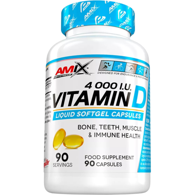 AMIX Vitamin D - 4000 I.U. 90 kapsúl AMIX Vitamin D - 4000 I.U. 90 kapsúl