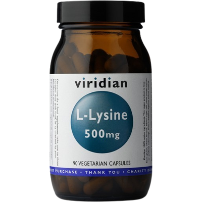 VIRIDIAN L-Lysine 90 kapsúl VIRIDIAN L-Lysine 90 kapsúl