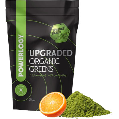 POWERLOGY Upgraded Organic Greens 300 g POWERLOGY Upgraded Organic Greens 300 g