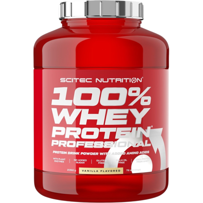 SCITEC NUTRITION 100% Whey Protein Professional Vanilka 2350 g SCITEC NUTRITION 100% Whey Protein Professional Vanilka 2350 g
