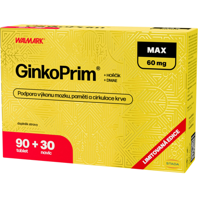 WALMARK GinkoPrim MAX 120 tabliet WALMARK GinkoPrim MAX 120 tabliet