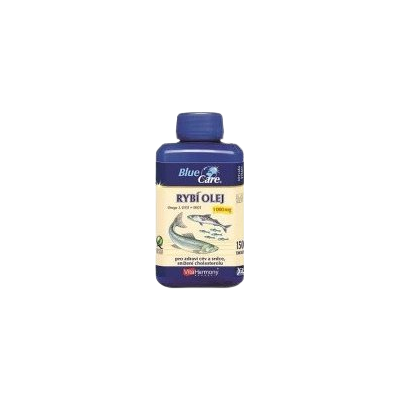 VITAHARMONY Blue Care RYBÍ OLEJ Omega 3, EPA + DHA 1000 mg cps 1x50 ks VITAHARMONY Blue Care RYBÍ OLEJ Omega 3, EPA + DHA 1000 mg cps 1x50 ks