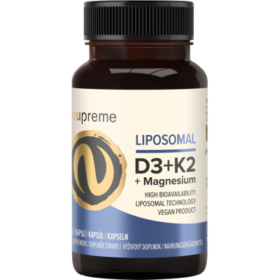 NUPREME Liposomal Vit. D3+K2 30 kapsúl NUPREME Liposomal Vit. D3+K2 30 kapsúl