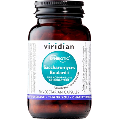 VIRIDIAN Saccharomyces Boulardii 30 kapsúl VIRIDIAN Saccharomyces Boulardii 30 kapsúl