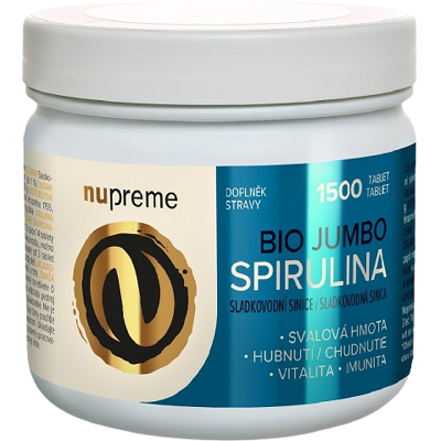 NUPREME BIO Spirulina Jumbo 1500 tabliet NUPREME BIO Spirulina Jumbo 1500 tabliet