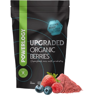 POWERLOGY Upgraded Organic Berries 250 g POWERLOGY Upgraded Organic Berries 250 g
