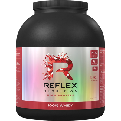 REFLEX NUTRITION 100% Whey Protein Jahoda 2 kg REFLEX NUTRITION 100% Whey Protein Jahoda 2 kg