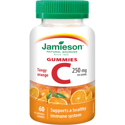 JAMIESON Vitamín C Gummies s príchuťou pomaranča želatinky 60 ks JAMIESON Vitamín C Gummies s príchuťou pomaranča želatinky 60 ks