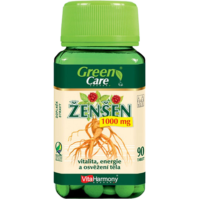 VITAHARMONY Ženšen 1000 mg 90 tablet VITAHARMONY Ženšen 1000 mg 90 tablet