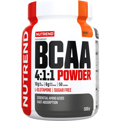 NUTREND BCAA 4:1:1 Powder grapefruit 500 g NUTREND BCAA 4:1:1 Powder grapefruit 500 g