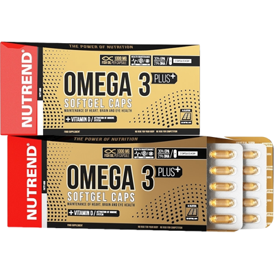NUTREND Omega 3 Plus Softgel Caps 120 kapsúl NUTREND Omega 3 Plus Softgel Caps 120 kapsúl