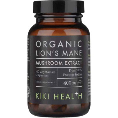 KIKI HEALTH Lion's mane extrakt BIO 60 kapsúl KIKI HEALTH Lion's mane extrakt BIO 60 kapsúl