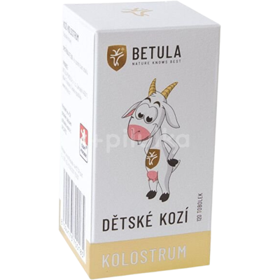 BETULA Kozie kolostrum detské 120 tobolek BETULA Kozie kolostrum detské 120 tobolek
