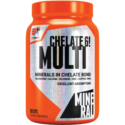 EXTRIFIT Multi Mineral Chelate 6!, 90 kapsúl EXTRIFIT Multi Mineral Chelate 6!, 90 kapsúl