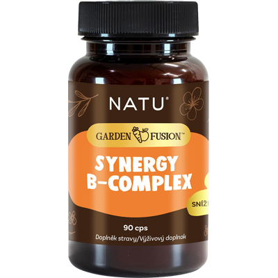 NATU Garden Fusion, Synergy B-Complex+cholin 90 kapsúl NATU Garden Fusion, Synergy B-Complex+cholin 90 kapsúl