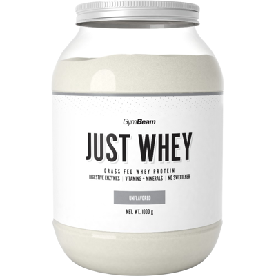 GYMBEAM Just Whey white chocolate coconut 1000 g GYMBEAM Just Whey white chocolate coconut 1000 g