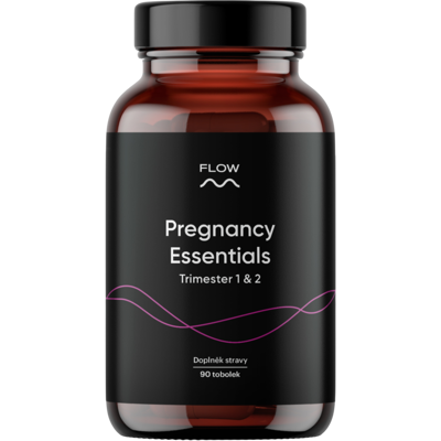 FLOW Pregnancy Essentials Trimester 1&2, 90 tobolek FLOW Pregnancy Essentials Trimester 1&2, 90 tobolek