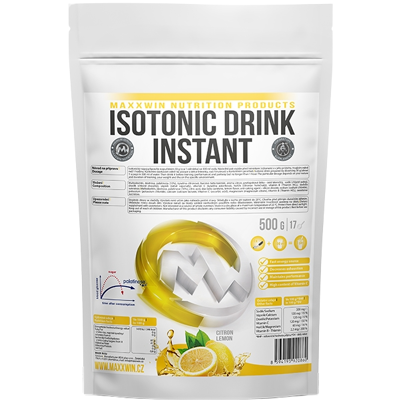 MAXXWIN Isotonic drink instant citron 500 g MAXXWIN Isotonic drink instant citron 500 g