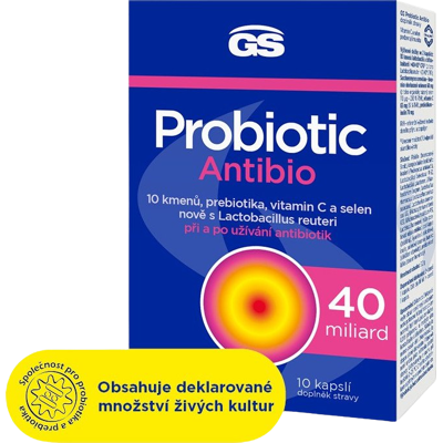 GS Probiotic Antibio 10 kapsúl GS Probiotic Antibio 10 kapsúl